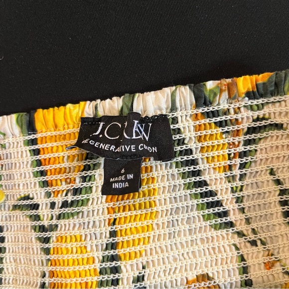 J. Crew Lemon Pattern Midi Dress - Picture 14 of 16